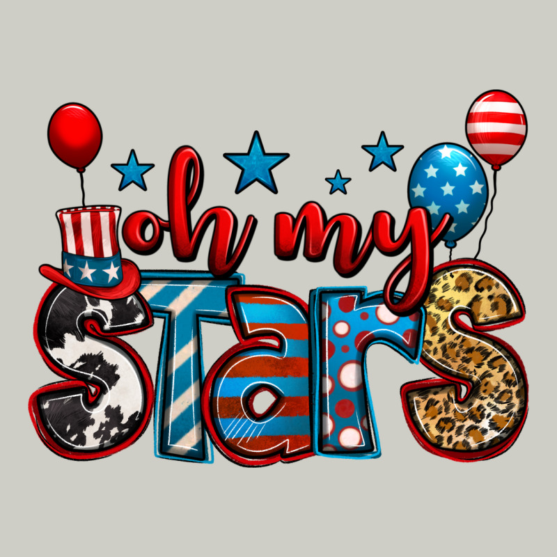 Oh My Stars 4th Of July Heavyweight Hoodie by Jasminsmagicworld | Teevron