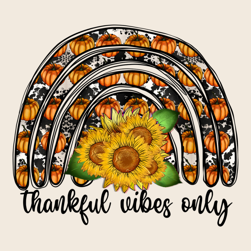 Thankful Vibes Only Zipper Hoodie by CowhideDigitalArt | Teevron