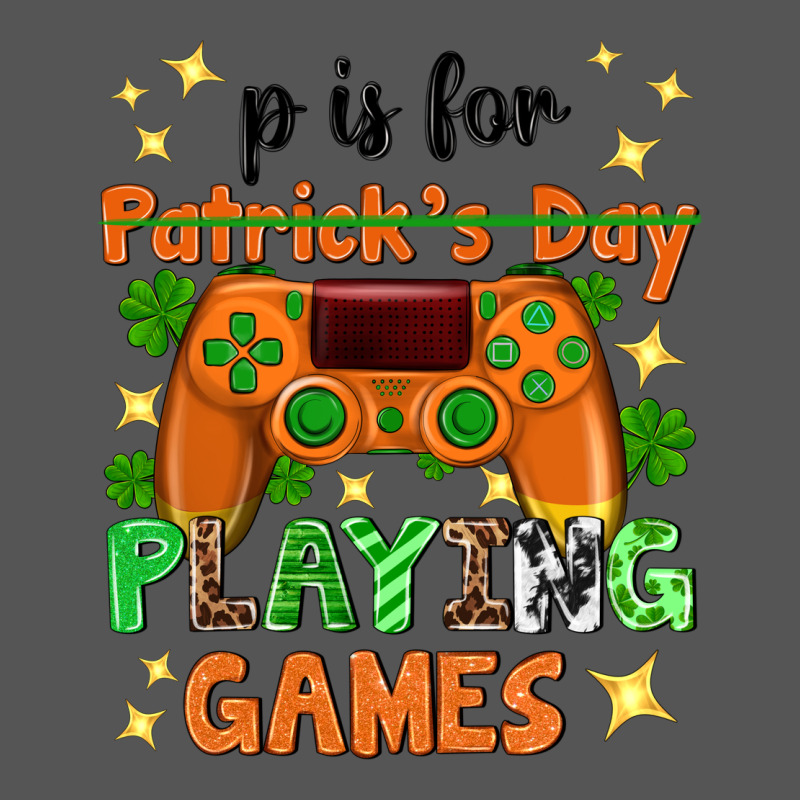 P Is Patrick's Day Playing Games Zipper Hoodie by Neo Western | Teevron