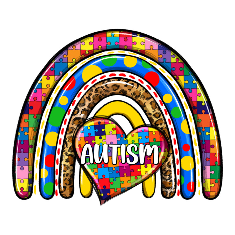 Autism Rainbow Classic Tee by Zillion Design Studio | Teevron