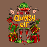 Im The Clumsy Elf Zipper Hoodie | Teevron