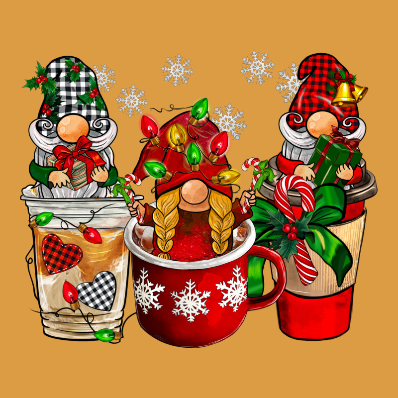 Christmas Coffee Gnome Urban Heavy Tee by BarkalooDesign | Teevron