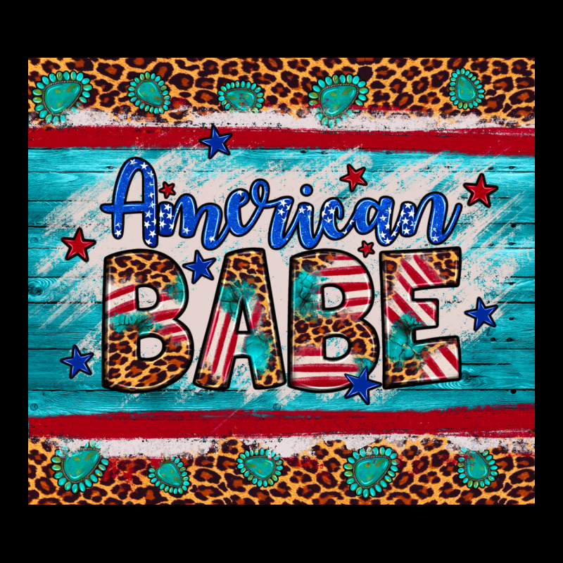 American Babe Leopard Gemstone Premium Sweatshirt by Artiststas | Teevron