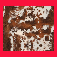 Brown Cowhide Classic Tee | Teevron