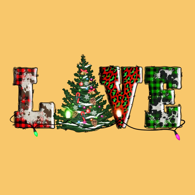 Love Christmas Tree Vintage Hoodie by AdoDesignShop | Teevron