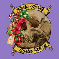 Sorta Merry Sorta Scary Skull Urban Hoodie | Teevron