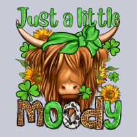 Just A Little Moody St Patricks Day Heavyweight Hoodie | Teevron
