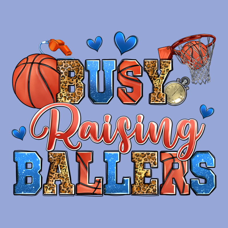 Busy Raising Ballers Basketball Classic Tee by Zillion Design Studio | Teevron