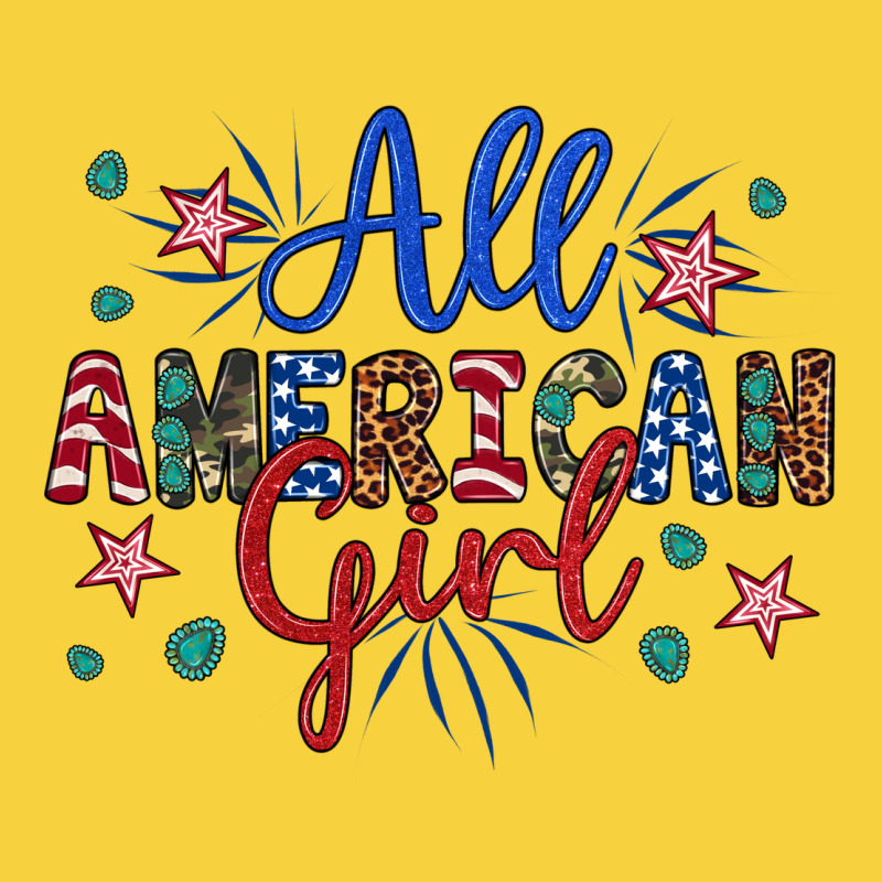 All American Girl Premium Sweatshirt by Artiststas | Teevron