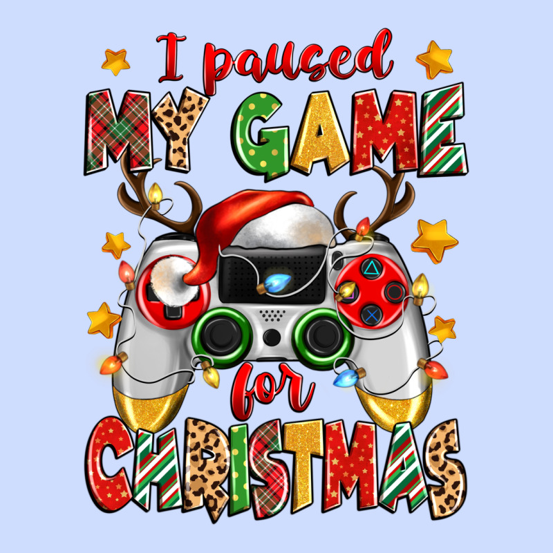 I Paused My Game For Christmas Urban Heavy Tee by Zillion Design Studio | Teevron