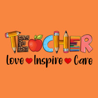 Teacher Love Inspıre Care Wıth  And Pen Premium Sweatshirt | Teevron