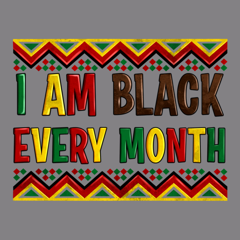 I Am Black Every Month Heavyweight Hoodie by Artiststas | Teevron