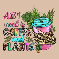 All I Need Is Coffee And Plants Urban Heavy Tee | Teevron