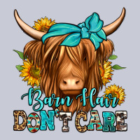 Barn Hair Don't Care Long Haired Cow Heavyweight Hoodie | Teevron
