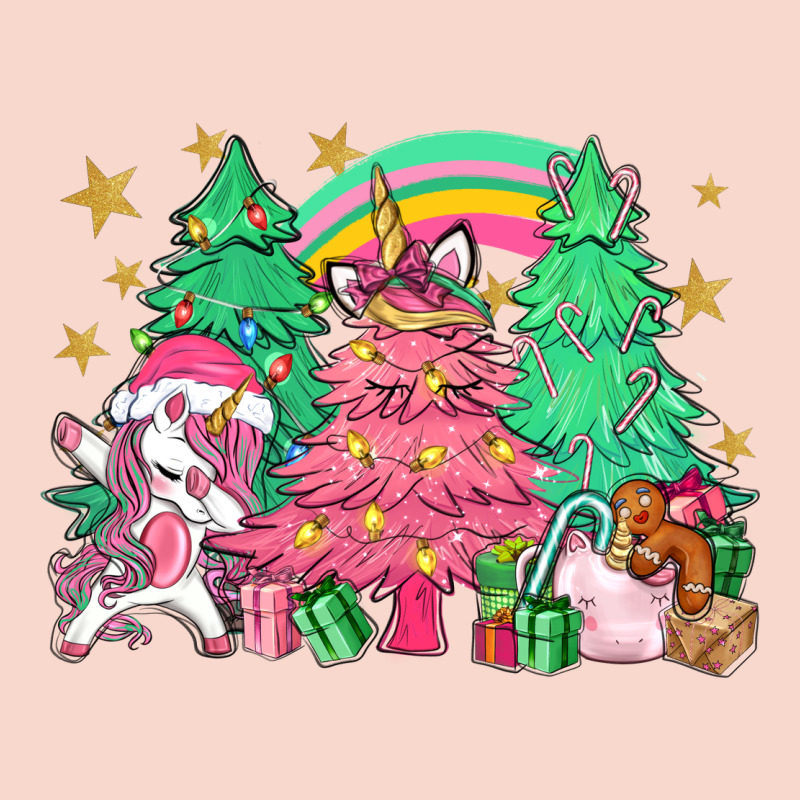Unicorn Christmas Trees Urban Hoodie by NancyCooperArtShop | Teevron