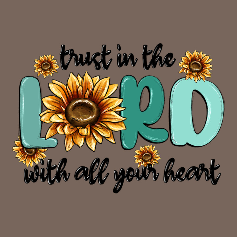 Trust In The Lord With All Your Heart Premium Hoodie by MaliasSmallBusiness | Teevron
