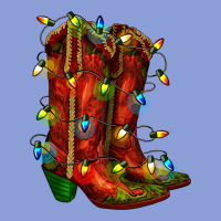 Christmas Western Boots With Lights Long Sleeve Tee | Teevron