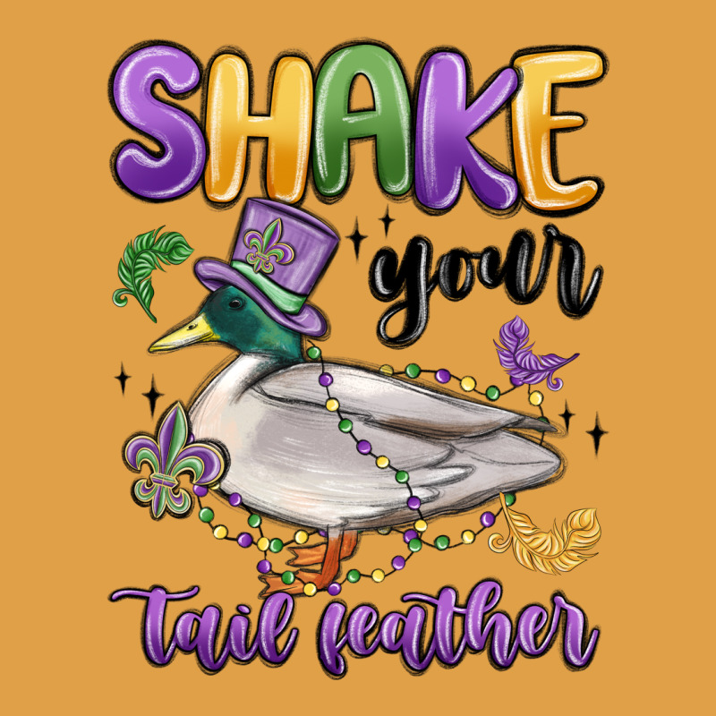 Shake Your Tail Feather Mardi Gras Premium Hoodie by MaliasSmallBusiness | Teevron
