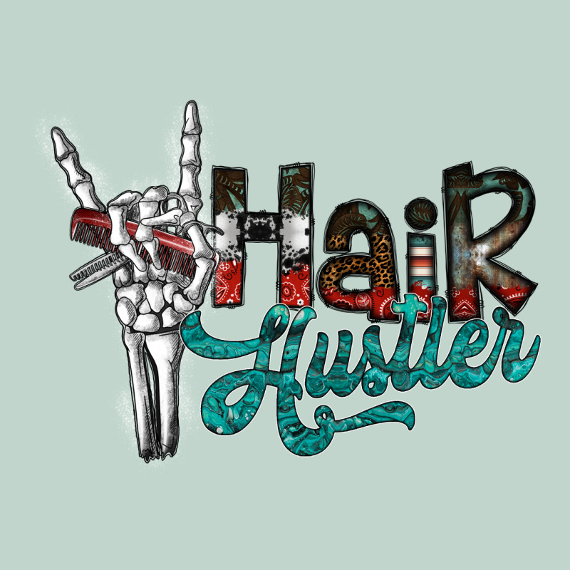 Hair Hustler2 Zipper Hoodie by SublimationCraftShop | Teevron