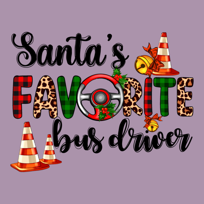 Santa's Favorite Bus Driver Heavyweight Hoodie by AdoDesignShop | Teevron