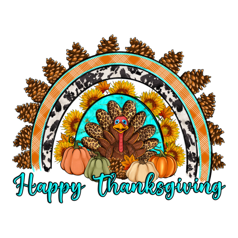 Happy Thanksgiving Rainbow Premium Tee by Artiststas | Teevron