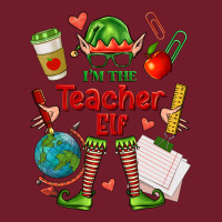 Im The Teacher Elf Zipper Hoodie | Teevron
