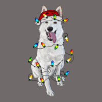 Christmas White Shepherd With Christmas Lights Urban Heavy Tee | Teevron
