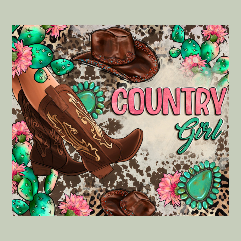 Country Girl Long Sleeve Tee by Zillion Design Studio | Teevron