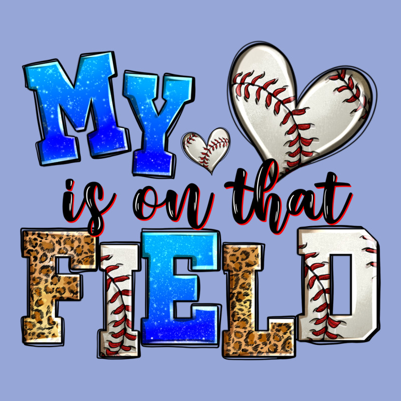 My Heart Is On That Field Baseball Classic Tee by Zillion Design Studio | Teevron