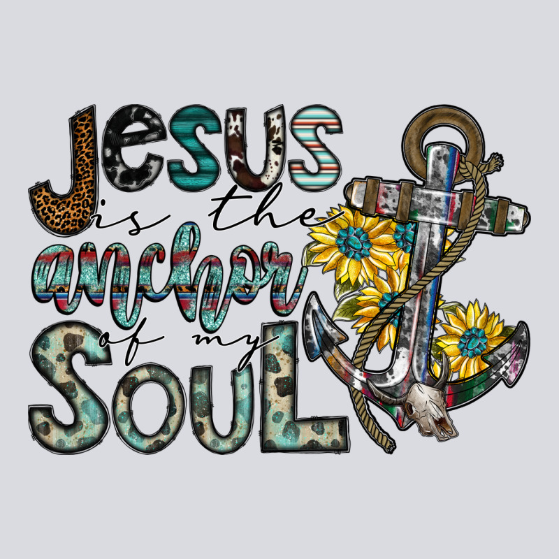 Jesus Is The Anchor Of My Soul Zipper Hoodie by SublimationCraftShop | Teevron