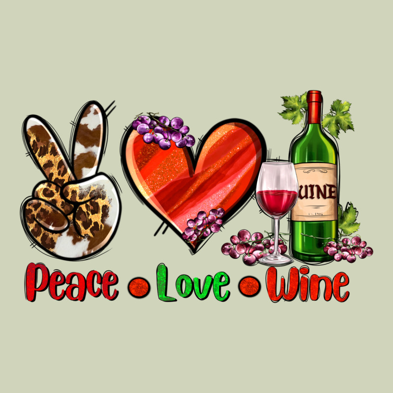 Peace Love Wine Heavyweight Hoodie by AdoDesignShop | Teevron