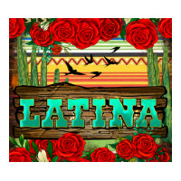 Latina Tumbler Premium Sweatshirt | Teevron