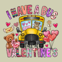 I Have A Bus Full Of Valentines Heavy Core Tee | Teevron