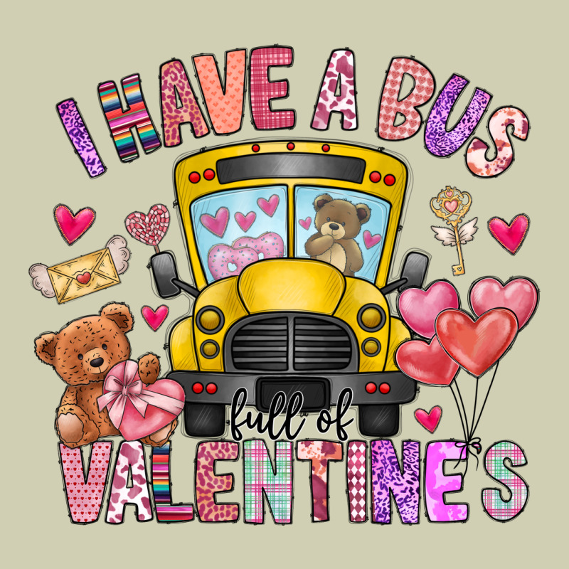 I Have A Bus Full Of Valentines Heavy Core Tee by CowhideDigitalArt | Teevron