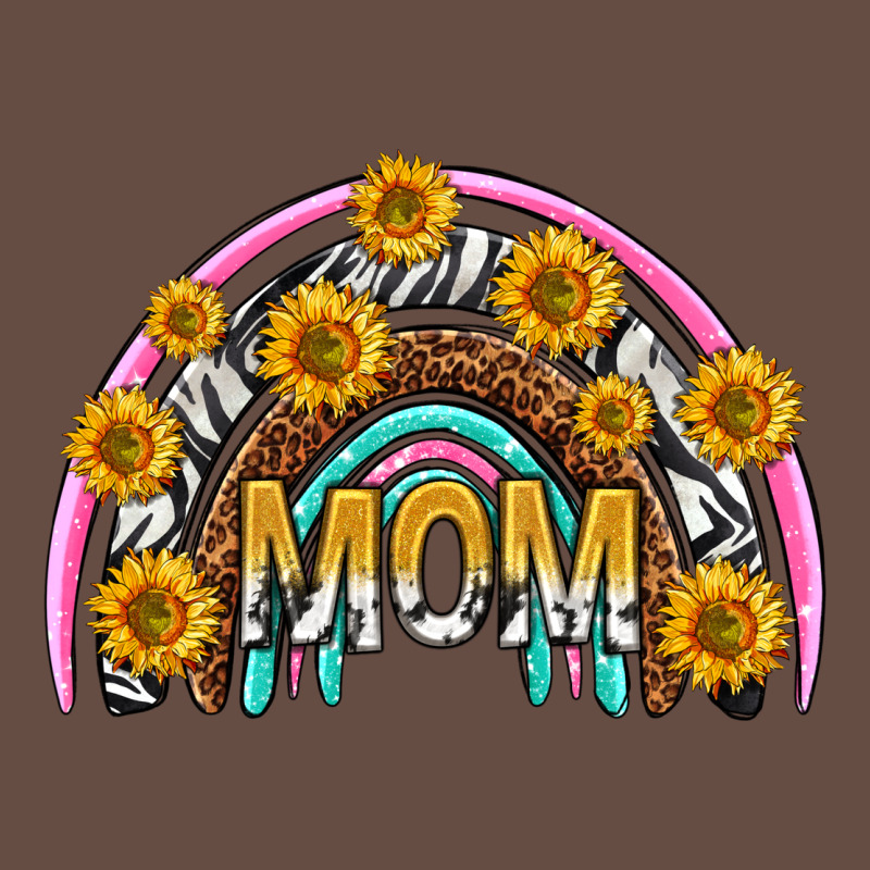 Mom With Sunflower Rainbow Mothers Day Long Sleeve Tee by texasbilliewilder | Teevron