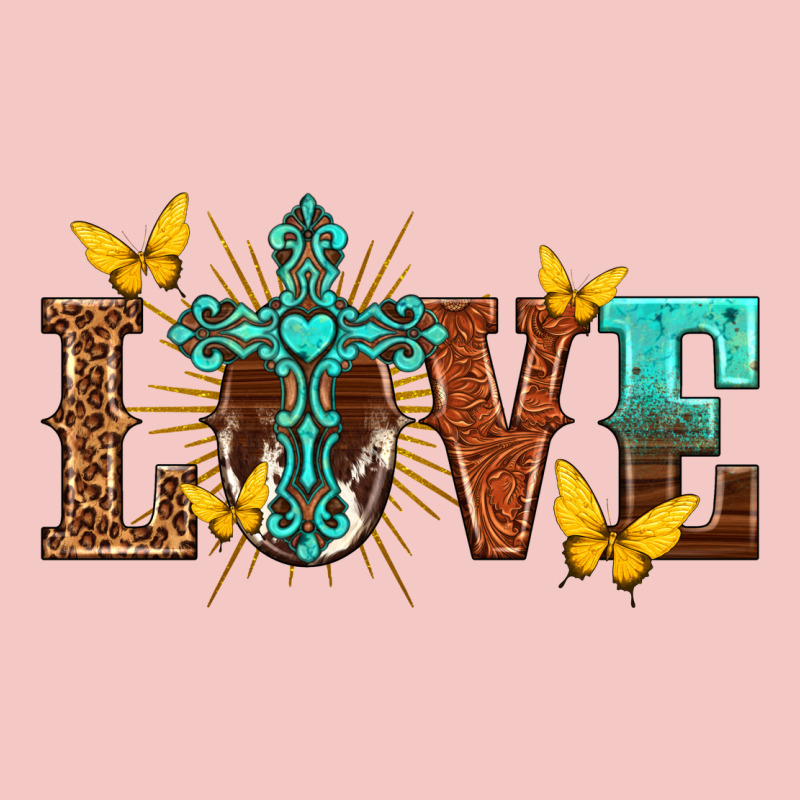 Love With Cross Urban Heavy Tee by texasbilliewilder | Teevron
