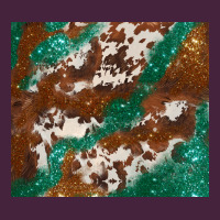 Brown Cowhide Glitter Classic Tee | Teevron