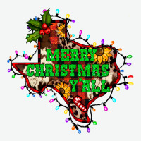 Merry Christmas Y'all Texas Map Urban Heavy Tee | Teevron
