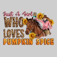 Just A Girl Who Loves Pumpkin Spice Cowgirl Premium Tee | Teevron