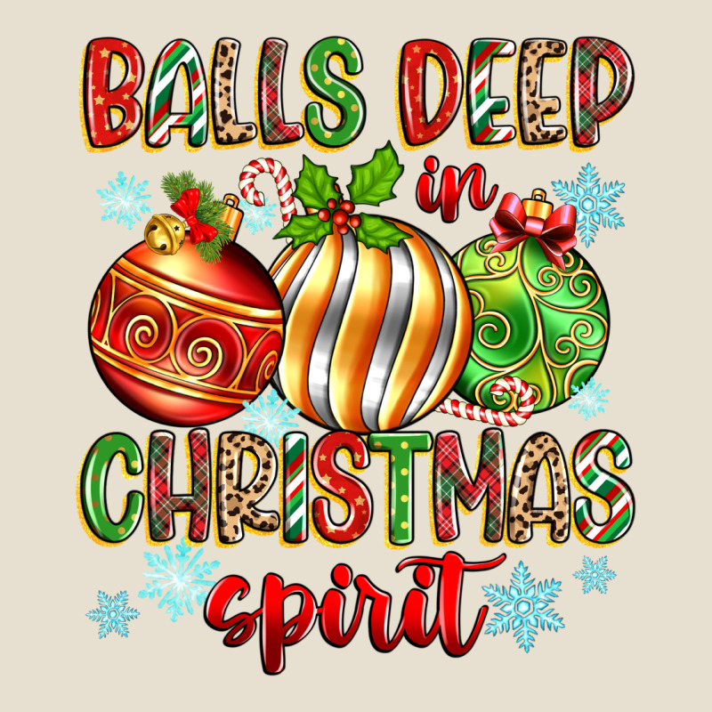 Balls Deep In Christmas Spirit Urban Heavy Tee by Zillion Design Studio | Teevron