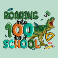Roaring Into 100 Day Of School Premium Hoodie | Teevron