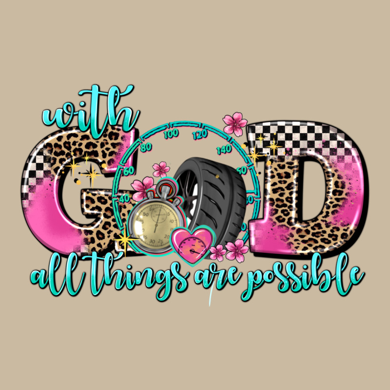 With God All Things Are Possible Race Long Sleeve Tee by AdoDesignShop | Teevron