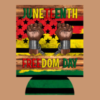 Juneteenth Freedom Day 12 Oz Can Cooler (regular) 2 Heavyweight Hoodie | Teevron