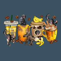 Monkey Coffee Cups Urban Heavy Tee | Teevron