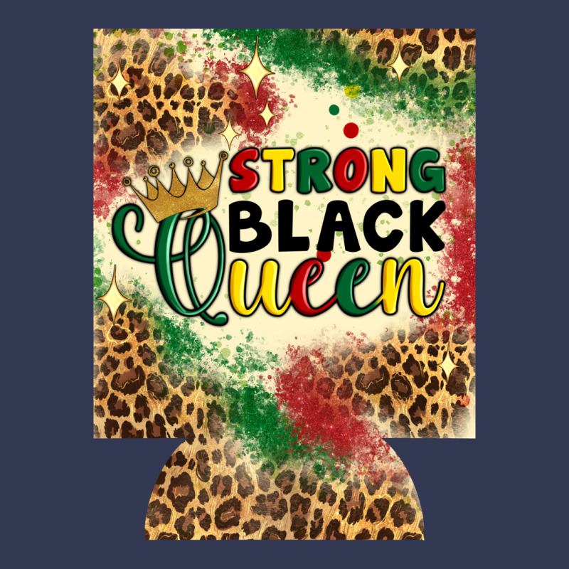 Strong Black Queen 12 Oz Can Cooler (regular) Heavyweight Hoodie by Artiststas | Teevron