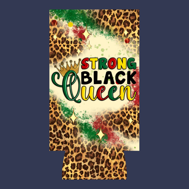 Strong Black Queen 12 Oz Can Cooler (slim) Heavyweight Hoodie by Artiststas | Teevron
