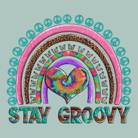 Stay Groovy With Rainbow And Heart Premium Sweatshirt | Teevron