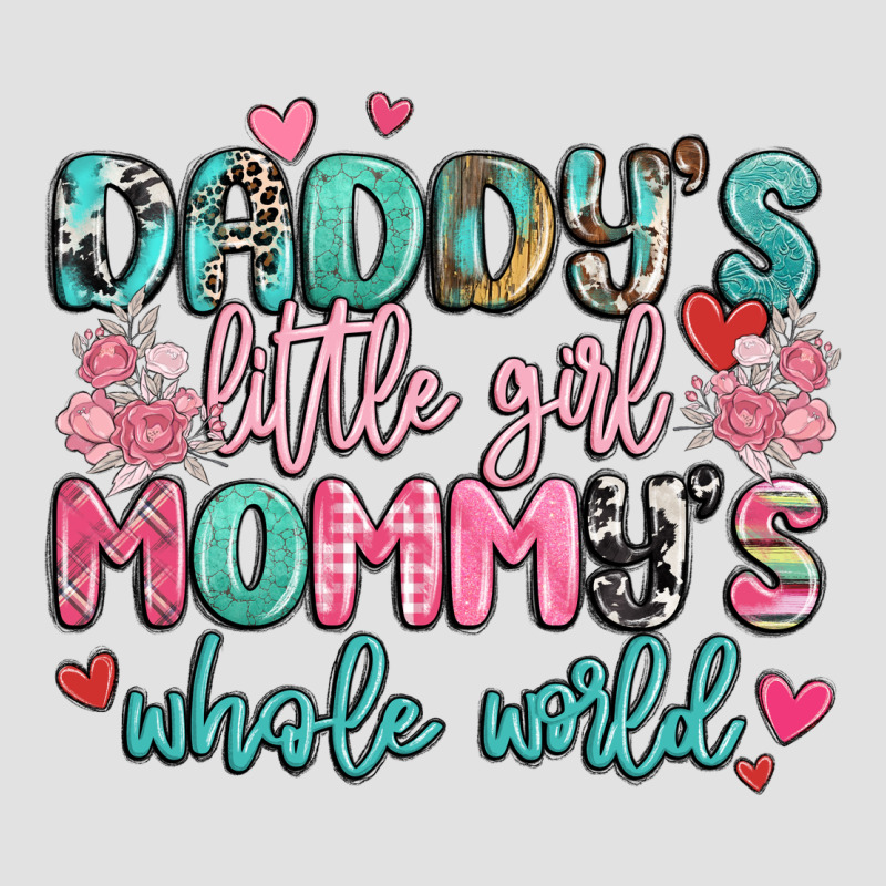 Daddy's Little Girl Mommy's Whole World Premium Hoodie by MaliasSmallBusiness | Teevron