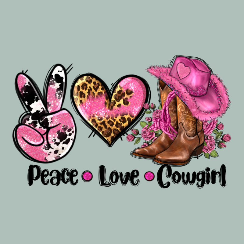 Peace Love  Cowgirl Heavyweight Hoodie by AdoDesignShop | Teevron