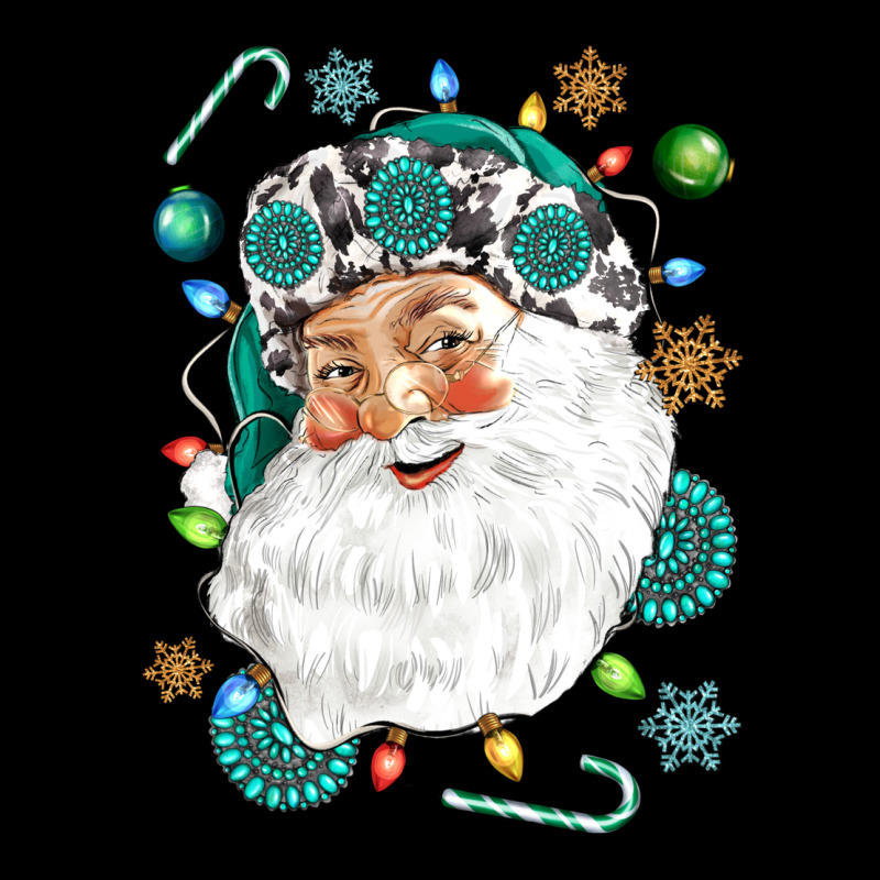 Western Santa Christmas Urban Hoodie by NancyCooperArtShop | Teevron